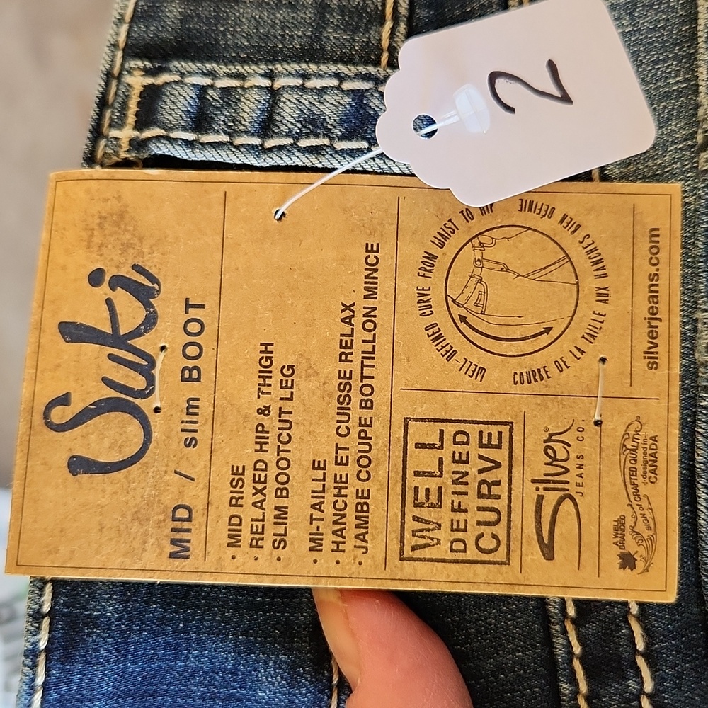 Silver Jeans Suki Boot Fit